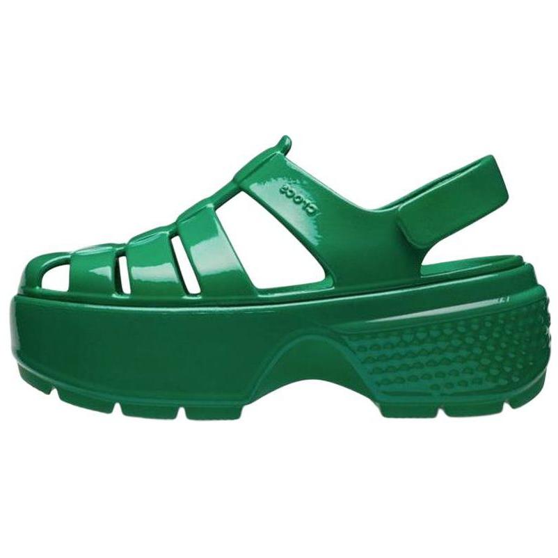 Crocs Trendy and Elegant Roman Sandals Women’s Green