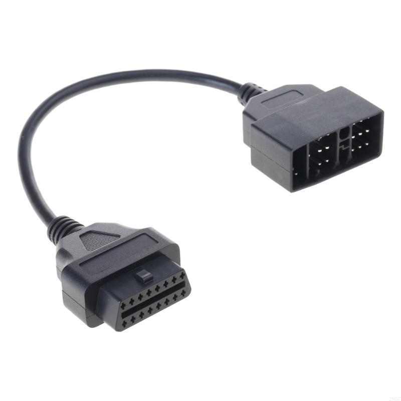 28GC OBDII 22 Pin Pin Connector Cable OBD2 Cable Adapter for Vehicles Diagnosi
