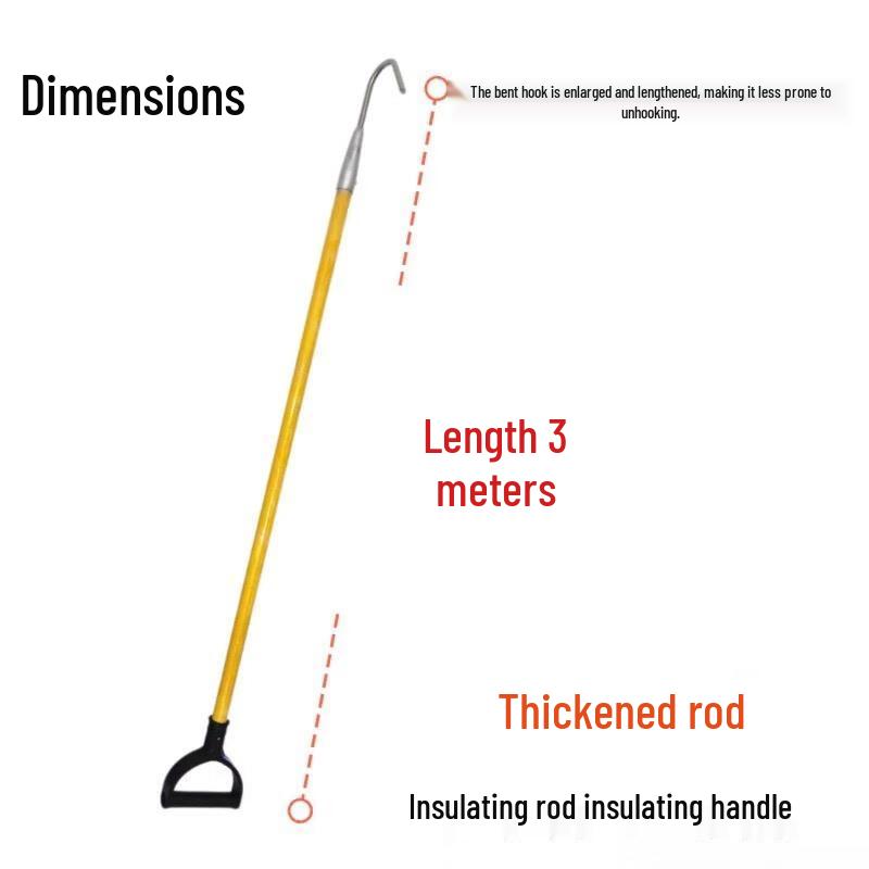 

Jun Ding 3M Insulated Reinforced Hook Pole
