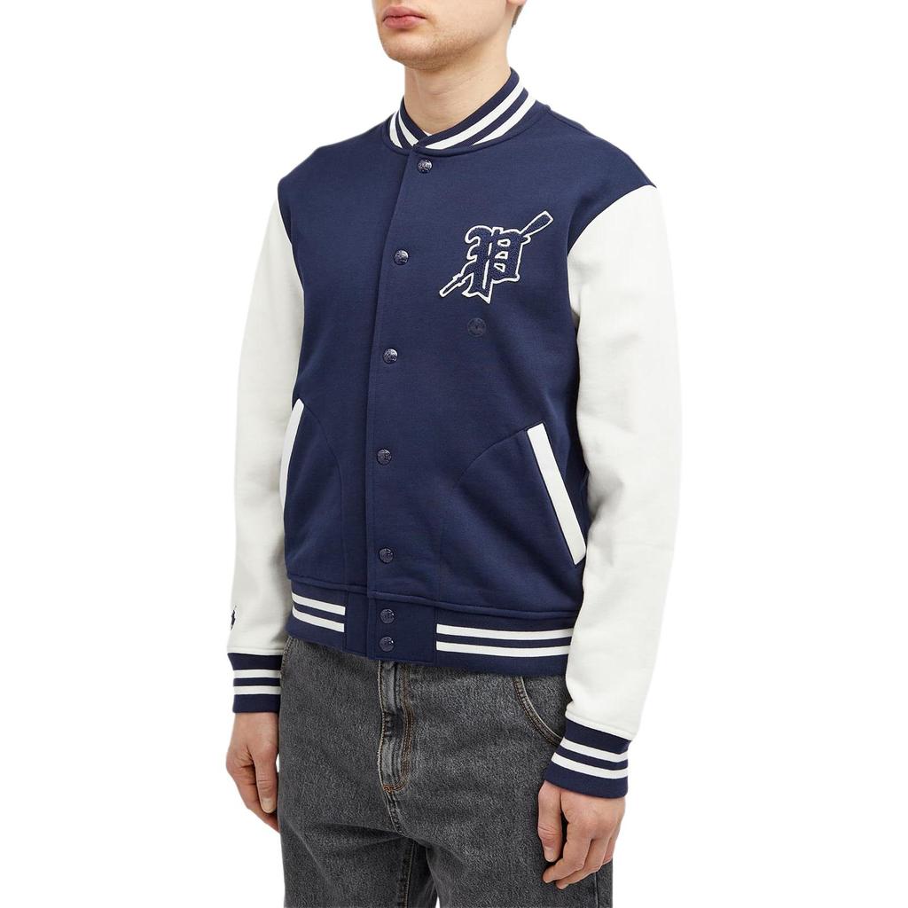 Polo Ralph Lauren Logo-patch Jersey Jacket 710917913-002