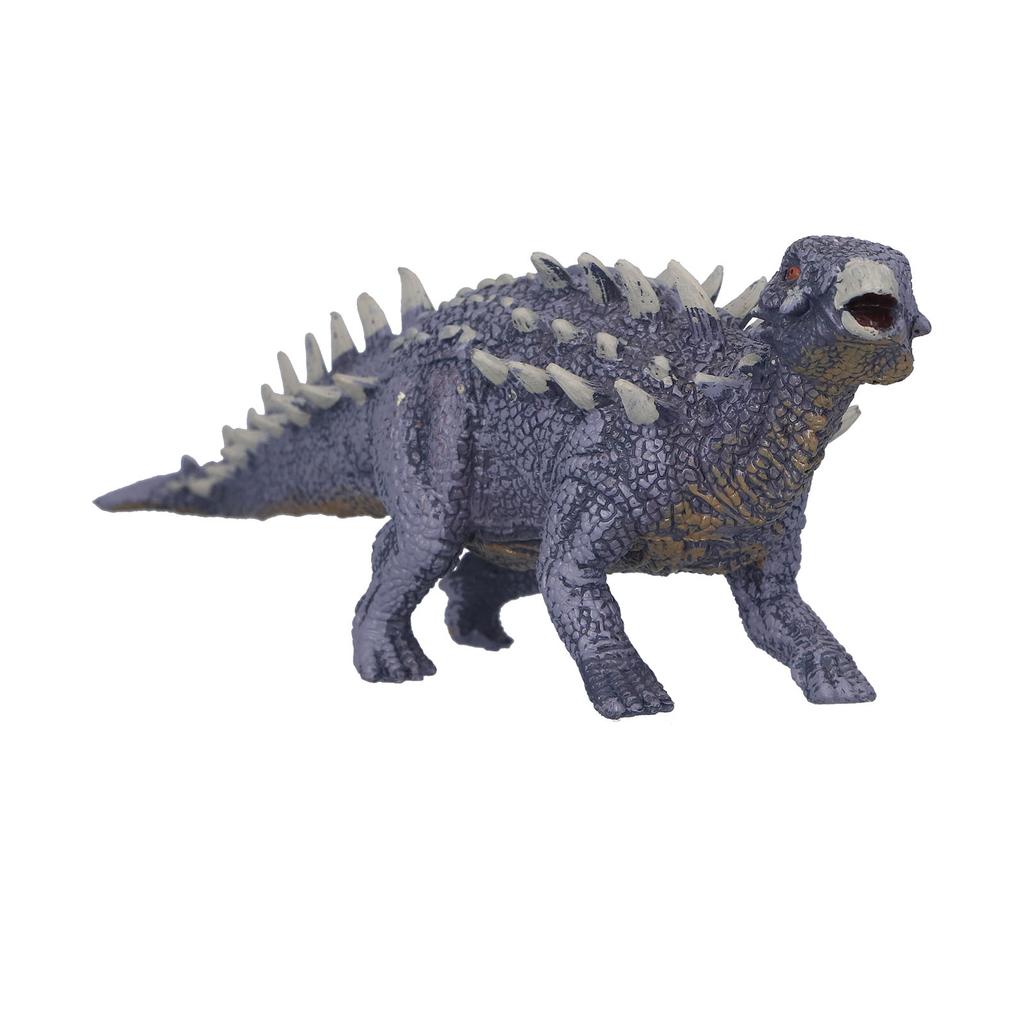 Spiny Ankylosaurus Simulation Dinosaur Model Dinosaur Collection Toy Large Size for KidsPurple