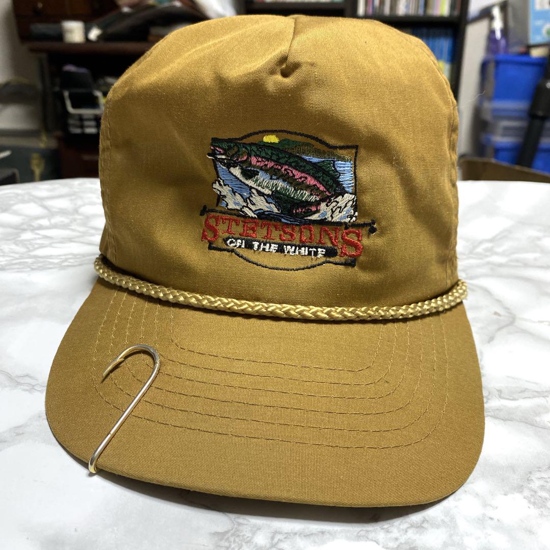 

[USED] Vintage Trout Fishing Cap with Fish Pattern