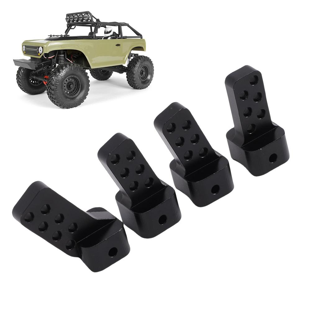 4Pcs RC Link Mounts Fit for SCX10 II AR44 Crawler Rear Axle Anti Squat Mounts Aluminum Alloy
