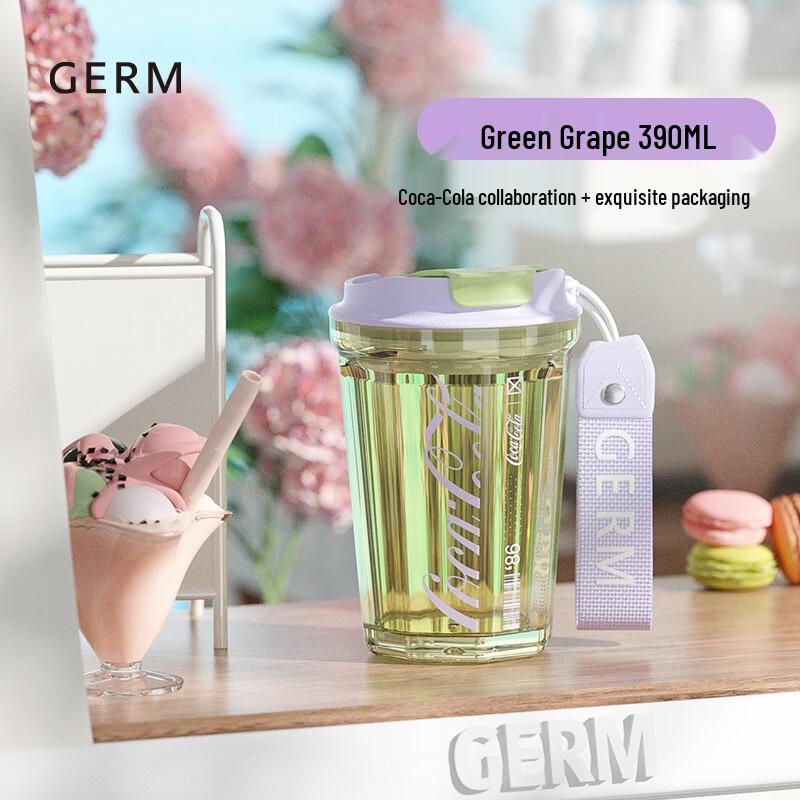 Genniec x Coca-Cola 390ml Scented Straw Water Bottle