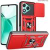 Slide Lens Armor Funda for OPPO F29 Pro 5G Global Case Magnetic Rotate Ring Stand Cover for OPPO A5 Pro 5G China Case