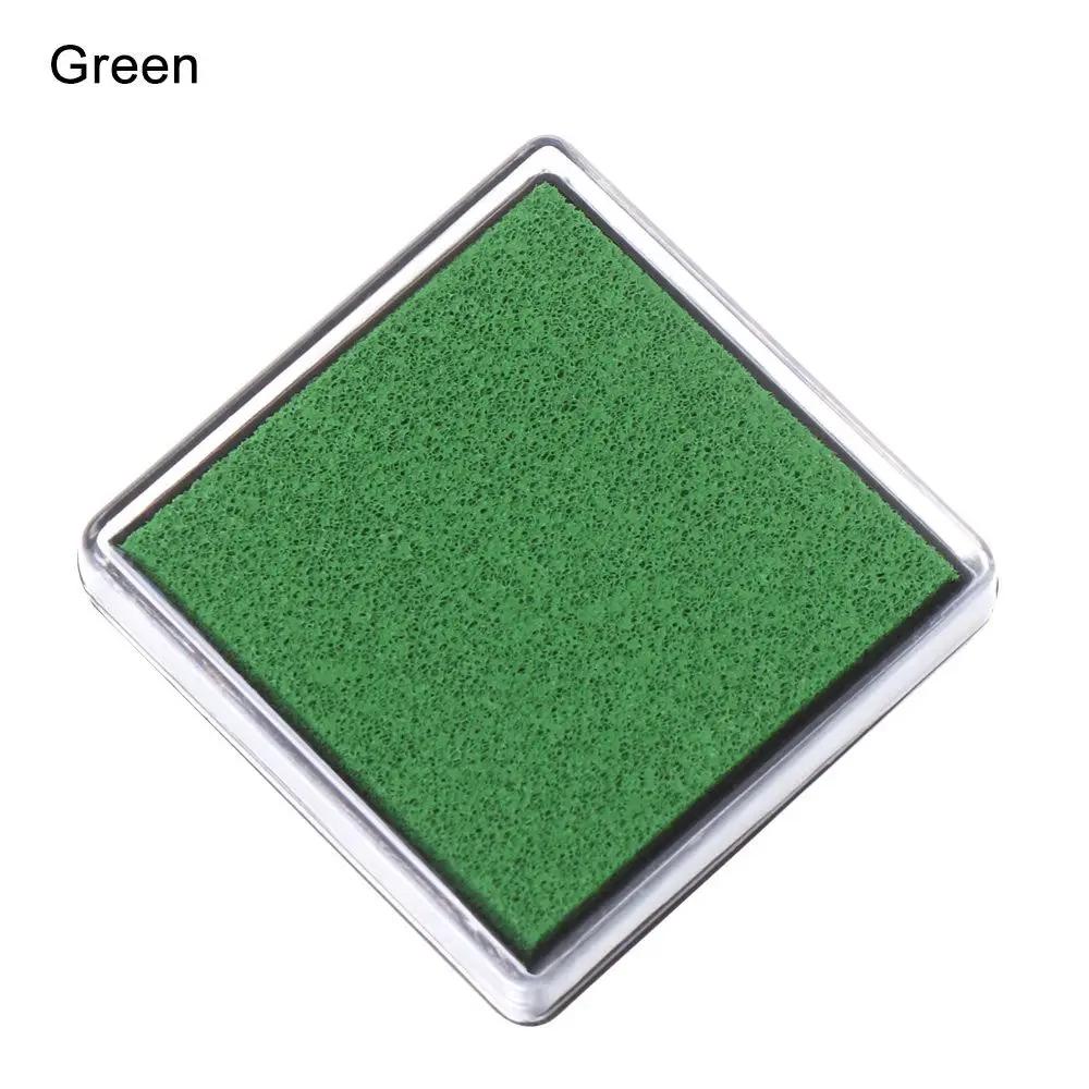 Ink Pad Stamp Pads Fingerprint Inkpad Square Sponge Multi-color Art Decor Scrapbooking Drawing Toys DIY Office & School Supplies