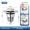 Universal Leak-Proof Brass Pop-Up Bathroom Sink Stopper