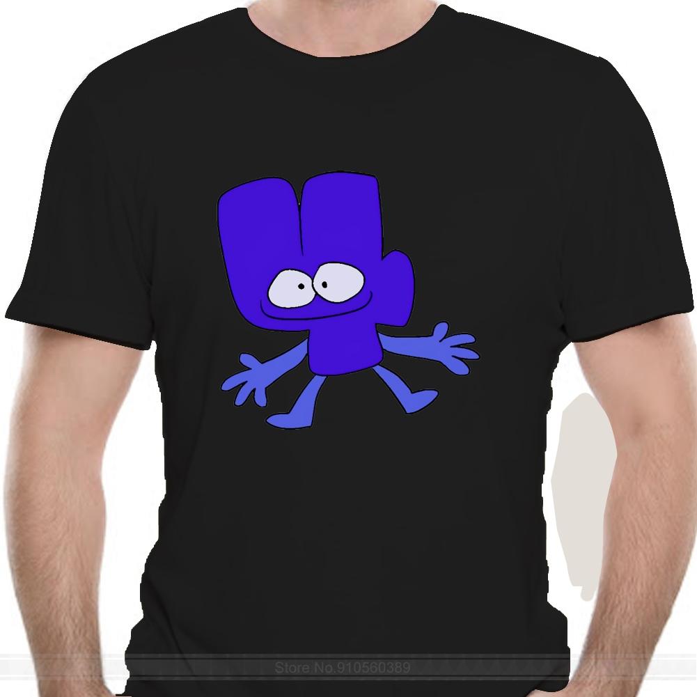Four BFB T Shirt Bfb Battle for Dream Island Bfdi Four Shubuzhi Male Cotton T-shirt Fashion Men Tee-shirt