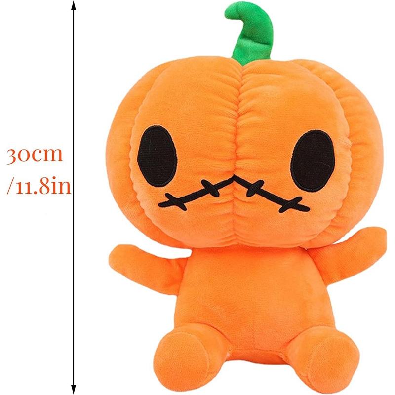 30cm Spooky Holiday Pumpkin Plush Toy Celebration Festival Cotton Gentle Pumpkin Stuffed Dolls designed for Children Spooky Holiday Xmas Birth Date