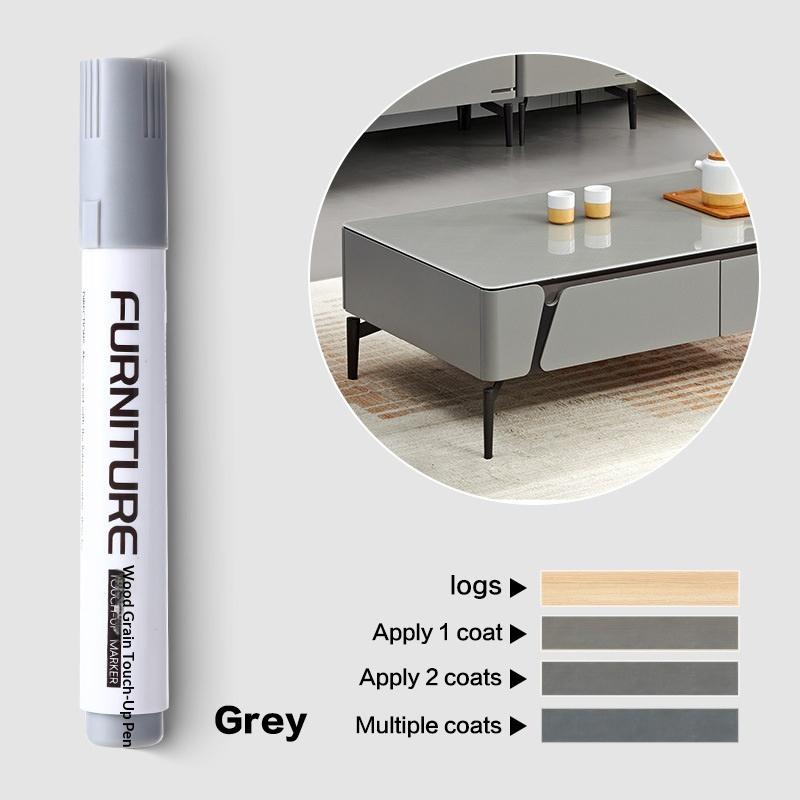 Wood Composite Grain Paint Furniture Touch-Up Markers Pens Wood Floor,Furniture,Scratch Coloring Repair Paint Pens