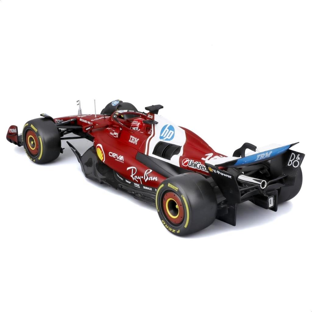 Bburago 2025 Model F1 Ferrari Charles Leclerc Australian GP Diecast Miniature Car Finished Product 1/18 SF-25 #16 / 18-16816 (#16)
