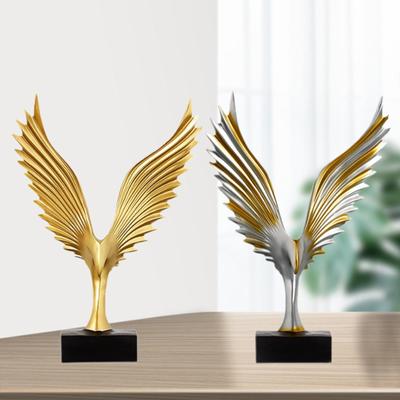 Adler Statuen Sammlung Heimdeko Geschenk Kunstwerk Harz Figur Tischornament für Hotel Schrank Wohnzimmer Büro Schlafzimmer