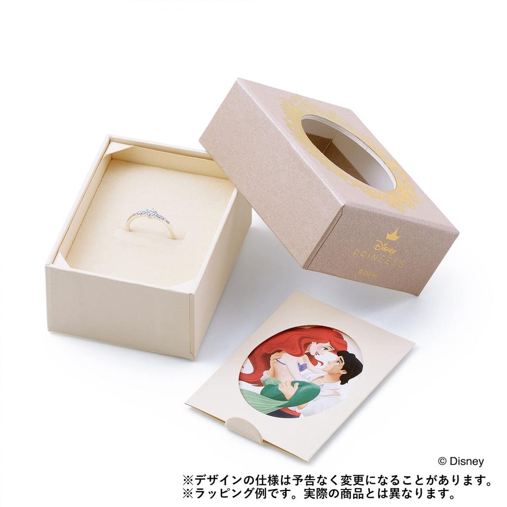 THE KISS The Little Mermaid Disney Princess Ring Size 21 [Disney Collection] Ariel/Silver Men's DI-SR2405NG