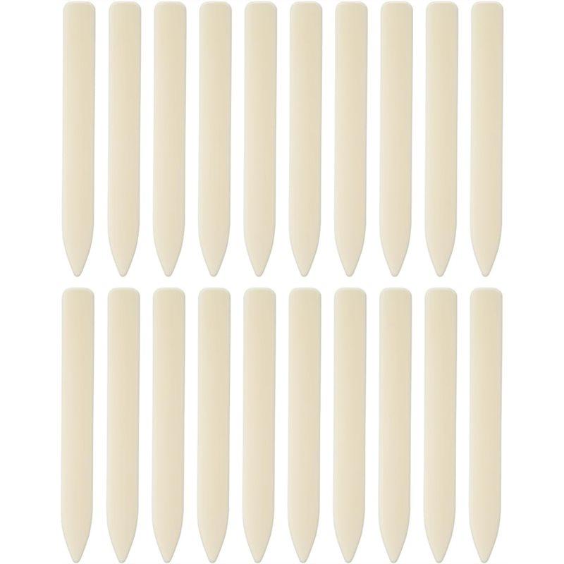 

A25F-Plastic Bone Folder 30-Pack Crafts Scoring Tool Folding Paper Creasing Crafting Supplies Scrapbooking