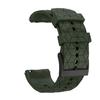 24mm Replacement Silicone Soft Watchband Wrist Strap for Suunto 9 Baro Copper