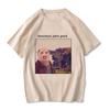 Women Funny Pig Tops Tshirt John Pork Is Calling Answer Call Phone Y2k Tee Shirt Gothic Hip Hop T-shirt Streetwear Clothes
