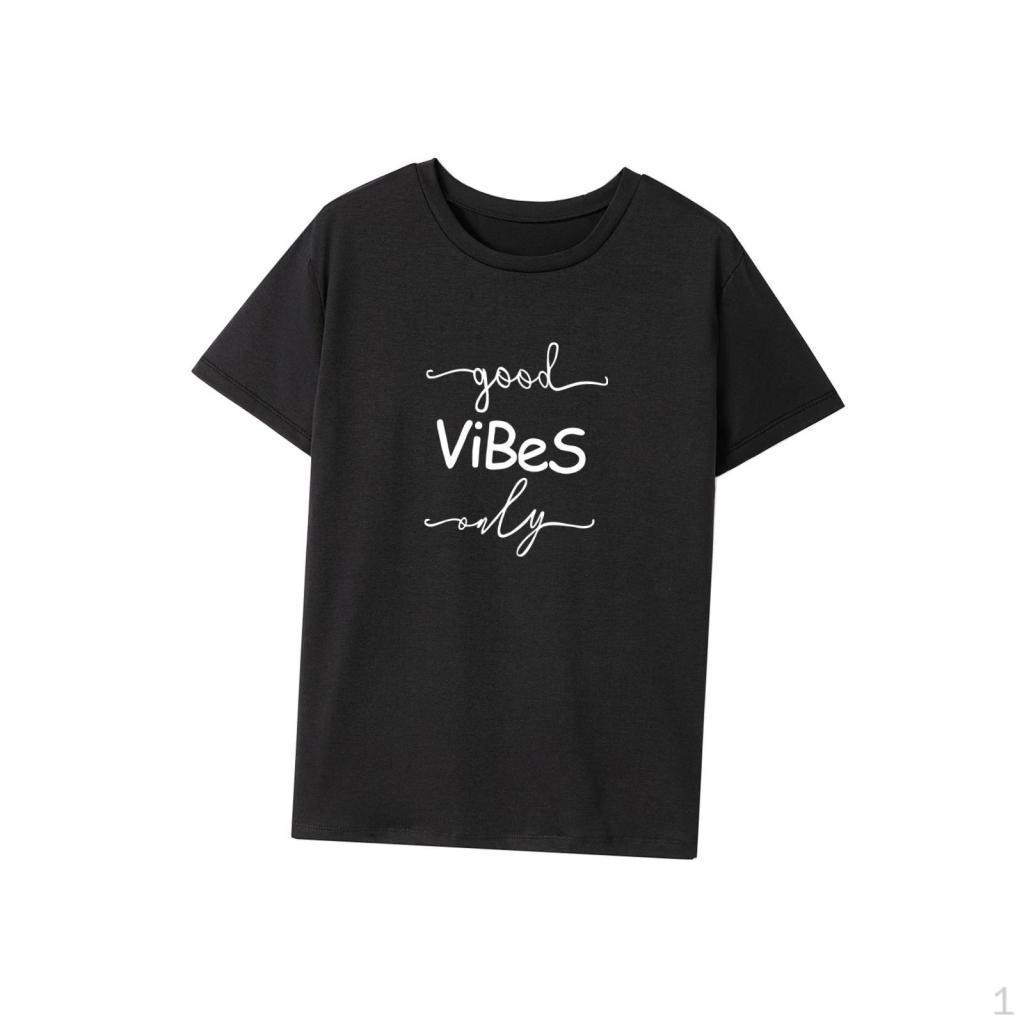 

Футболка для женщин, базовая футболка, повседневные летние топы с круглым вырезом, пляжные