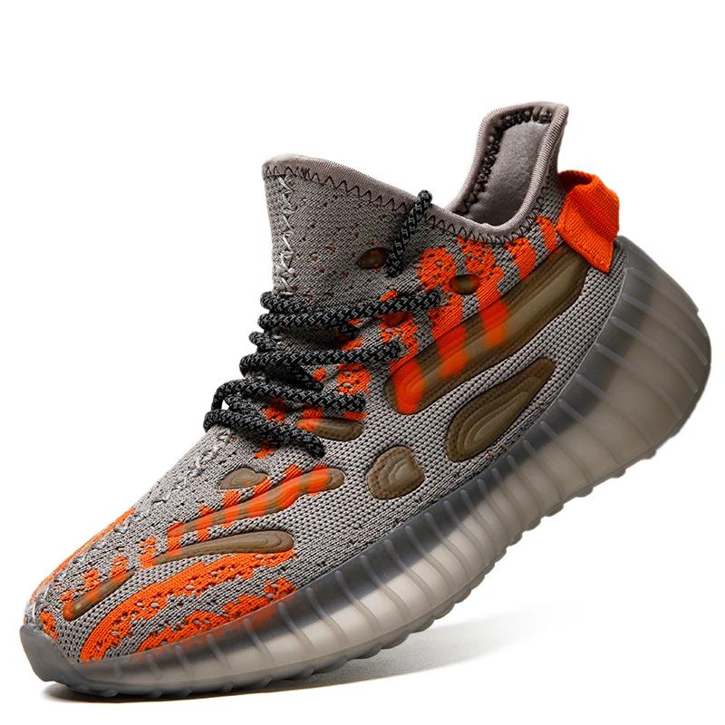 

New Sneakers Men Shoes Mesh Breathable Male Trainers Street Trend Platform Walking Shoes For Men Light Sports Running Shoes 40