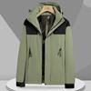 Autumn and Winter Men's Graphene Thickened Warm Charge Cotton Jacket Men's and Women's Sports Windproof Jacket Jacket Trendy Cotton Clothes