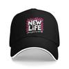 New Life Baseball Cap  Y2k Funny Hip Hop Hats Summer Women Men Outdoor Sport Baseball Caps