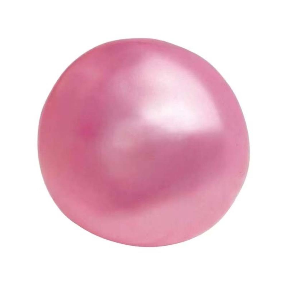 Transparent Coconut Oil Squishy Ball Blue Pearl Squeeze Ball Squishy Pearl Squishy Toy Office