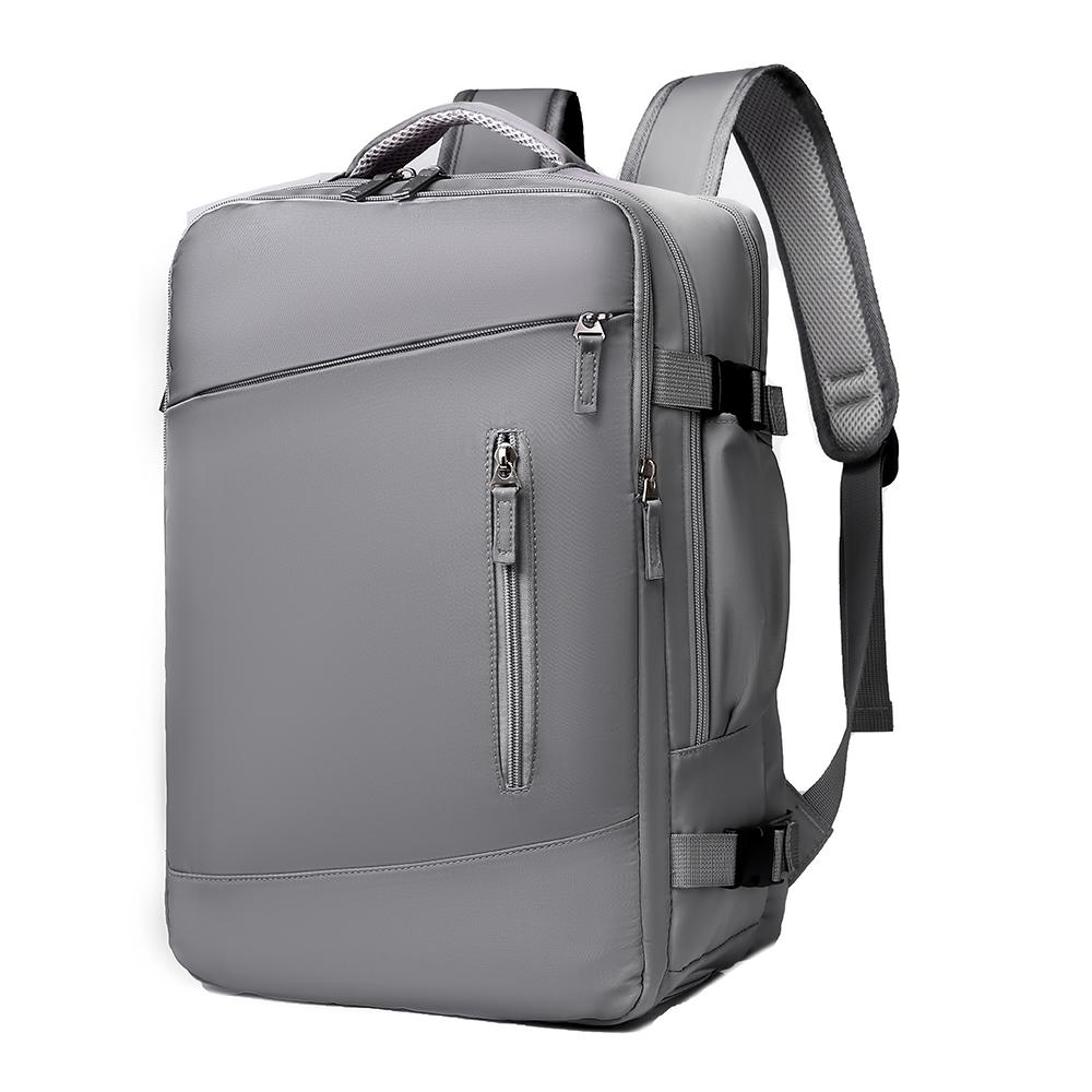 Large-capacity Oxford Travel Backpack, Men's And Women's Simple Leisure Backpack, Independent Shoe Compartment, Usb Interface