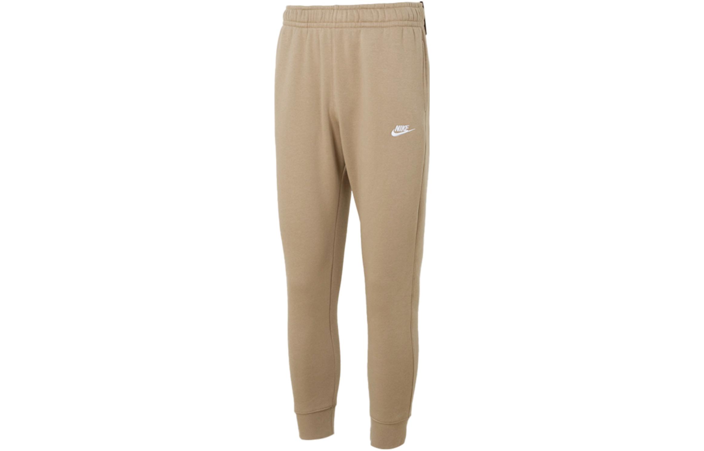 Nike Sports Life Collection Casual Pants Men s Khaki Thickened And Fleece Lined Cuffed Pants BV2672-247 XL