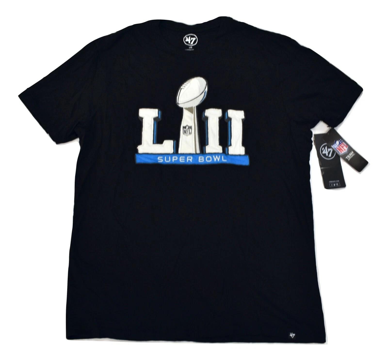 Мужская футболка 47 Brand NFL Super Bowl LII Новая с биркой $44.99 L, XL, 2XL 4XL