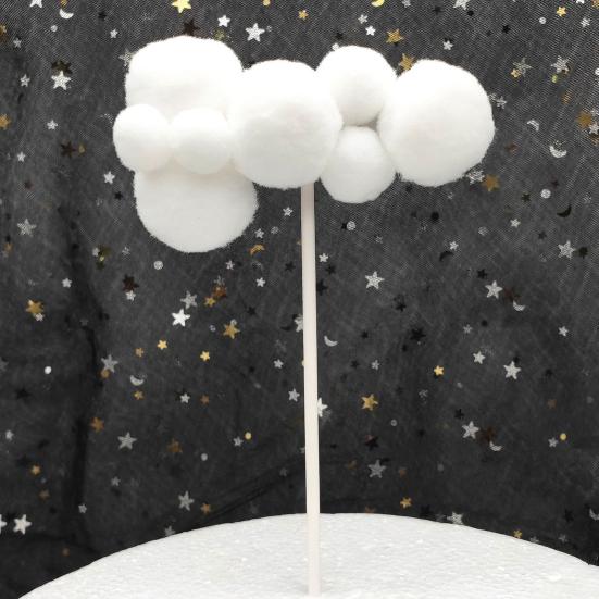 Cake Topper Non-stick Clouds Style Durable Party Birthday Cake Topper for Halloween