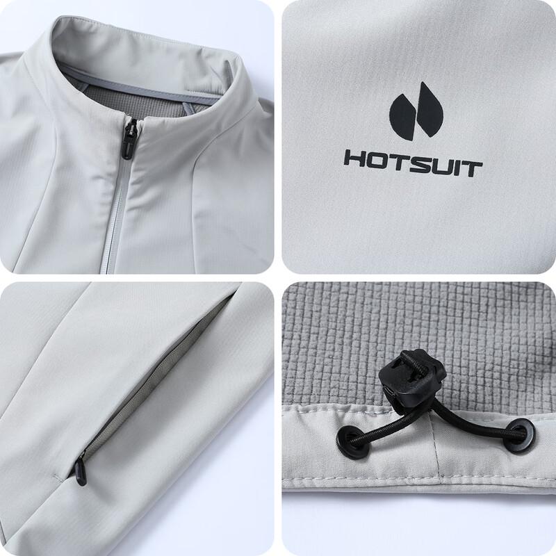 HOTSUIT Men's Outdoor Windproof Fleece Lined Softshell Jacket
