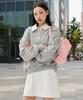 XEXYMIX Color Block Collar Loose Fit Sweatshirt Xfl1Tl1102