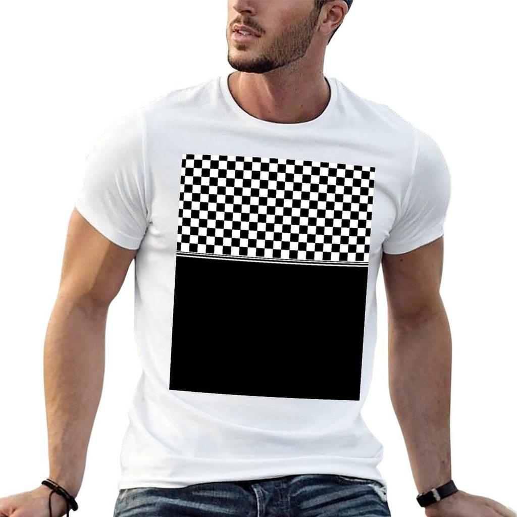 Stylish Black And White Ska Inspired V3 Tshirt T Shirt Unisex Cotton Unisex T Shirt Cotton High Quality Tshirt