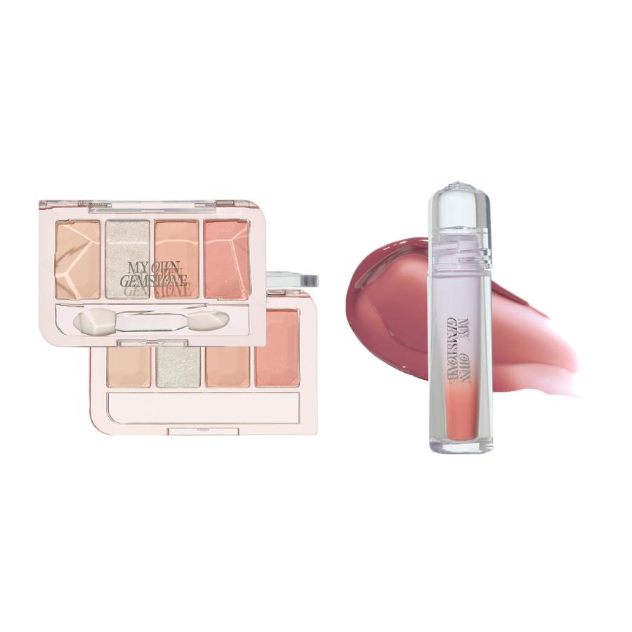 

Etude #My Own Gemstone Play Color Eyes 3.5g + Over Glowy Tint 3g Set HNY +17 Diamond Forever