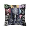 Ghost Rock Metal Band Pillowcase Product Printed Cushion Cover Throw Pillow Cover Bedroom Decoration Zipper Multi Size