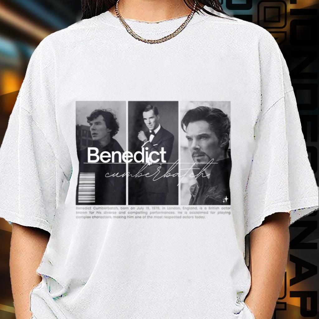Limited Edition Benedict Cumberbatch T-shirt, Exclusive Fan Merch for Women and Men, Valentine’s Day Gift