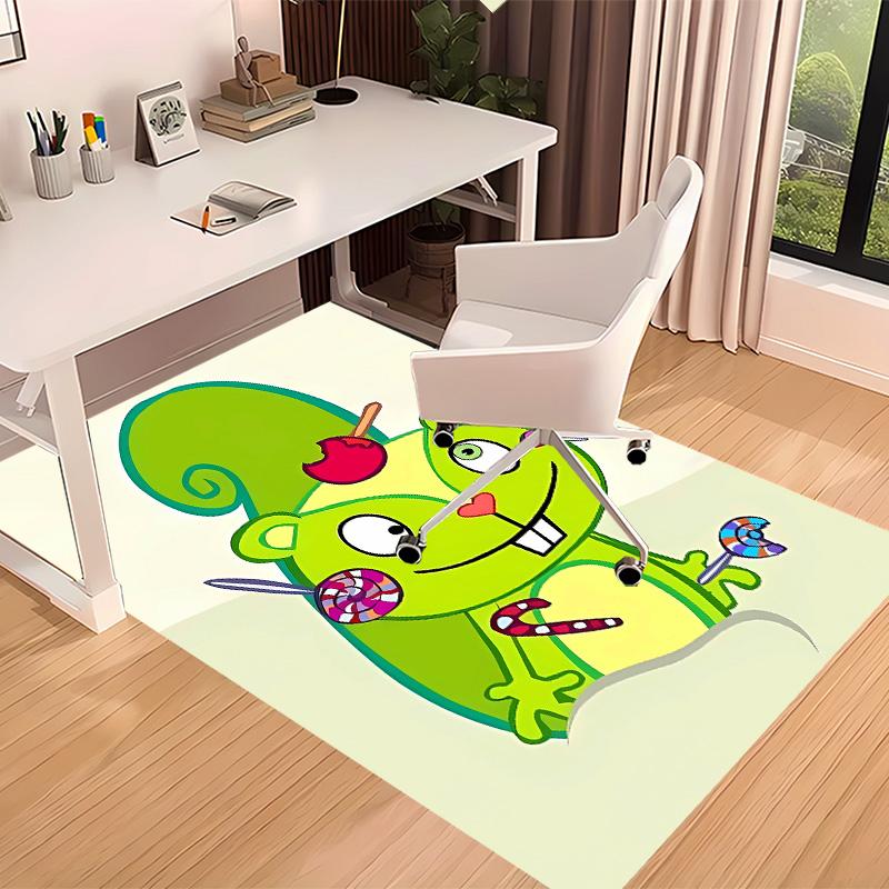 Happy Tree Friends2 Printed Absorbent Washable Carpet, Non-Slip Bathroom Mats, Kitchen Rugs, Yoga Mat,Living Room Entrance, Camping Picnic Rugs