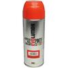 PINTY - Bombe Peinture 400ml Rouge Vermillon RAL 2002 Brillant.