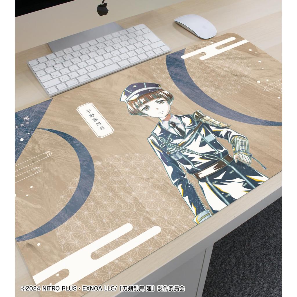 Anime Ranbu Kai Kyoden Burning Hirano Toushirou Touken Ranbu Kai Kyoden Burning Honnoji Ani Art 2nd Edition Desk Mat "Touken Honnoji" Multi-Purpose