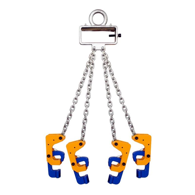 Heavy-Duty Four-Jaw Oil Drum Lifting Clamp