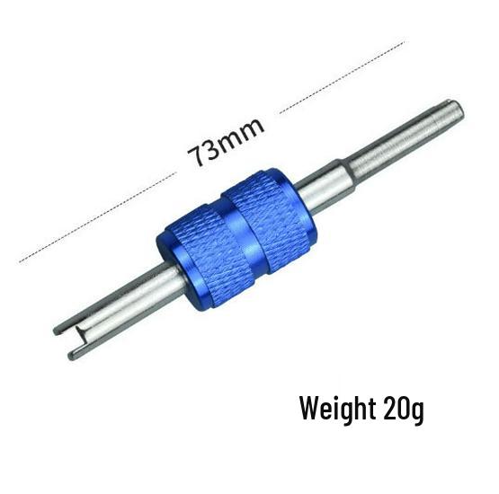 Sada nástrojů pro demontáž ventilových vložek pro elektromobily, jízdní kola a motocykly