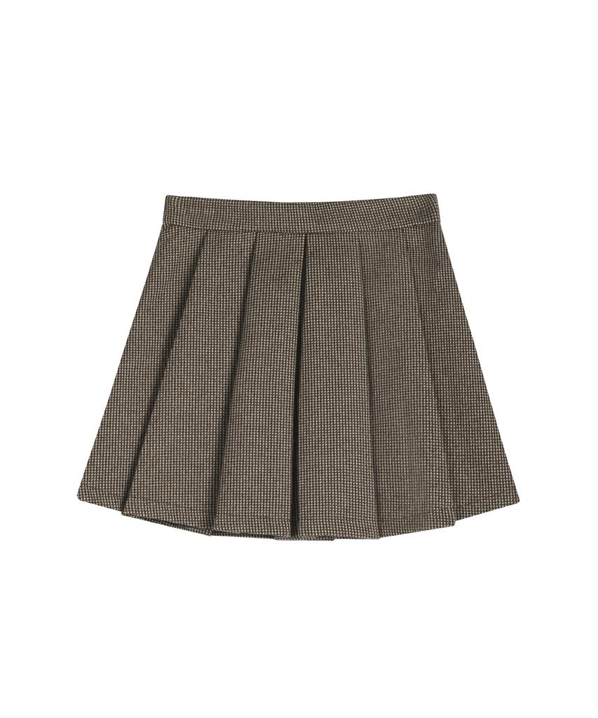 Urban Dress Hellen Check Skirt Black
