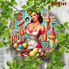 Vintage Metal Tin Sign Round Ice Cream Wall Art 8x8 Inch Retro Kitchen Home Bar Decor