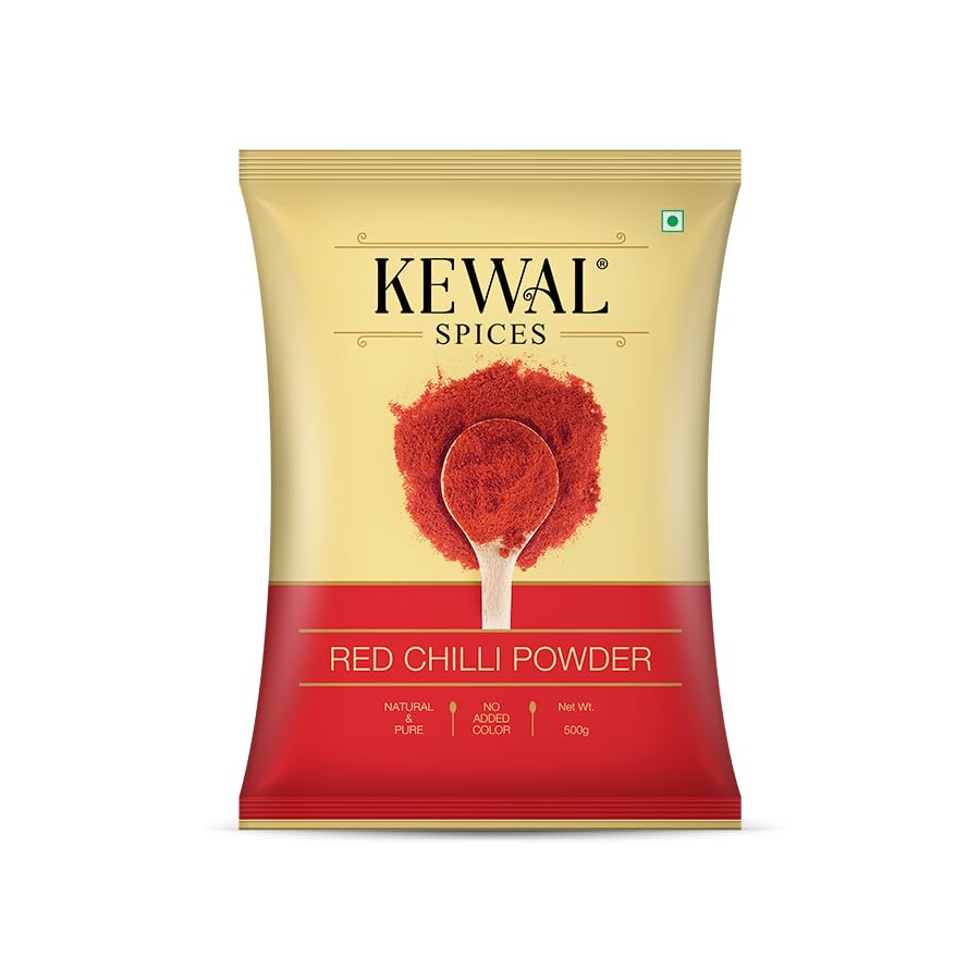 

Kewal Red Chilli Powder Pouch, 500g