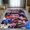 K-Pop Demon Hunters Golden Saja Boys Living Room Non-Slip Area Rug Soft Carpet for Bedroom Playroom Sofa,Home Decor Doormat