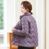 Chaqueta de Invierno Ligera Acolchada de Algodón para Mujer, Acolchada de Algodón, Acolchada de Plumón, Versión Coreana, Chaqueta Corta para Madre