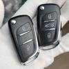 Modified For Citroen C2 C3 C4 C5 Berlingo For Peugeot 107 207 307 307S 308 407 607 Remote Flip Car Key Shell Case Cover