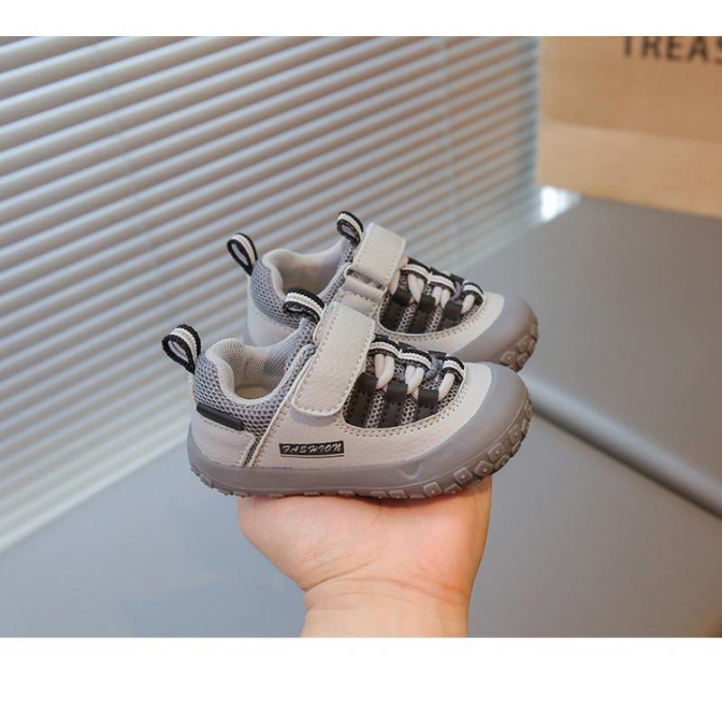New Baby Toddler Shoes Breathable Mesh Children's Shoes Non-slip Soft Sole Men's and Women's Sports Shoes