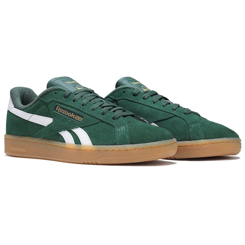 Reebok Club C Grounds UK Unisex Footwear White Dark Green Gum 7 100206240