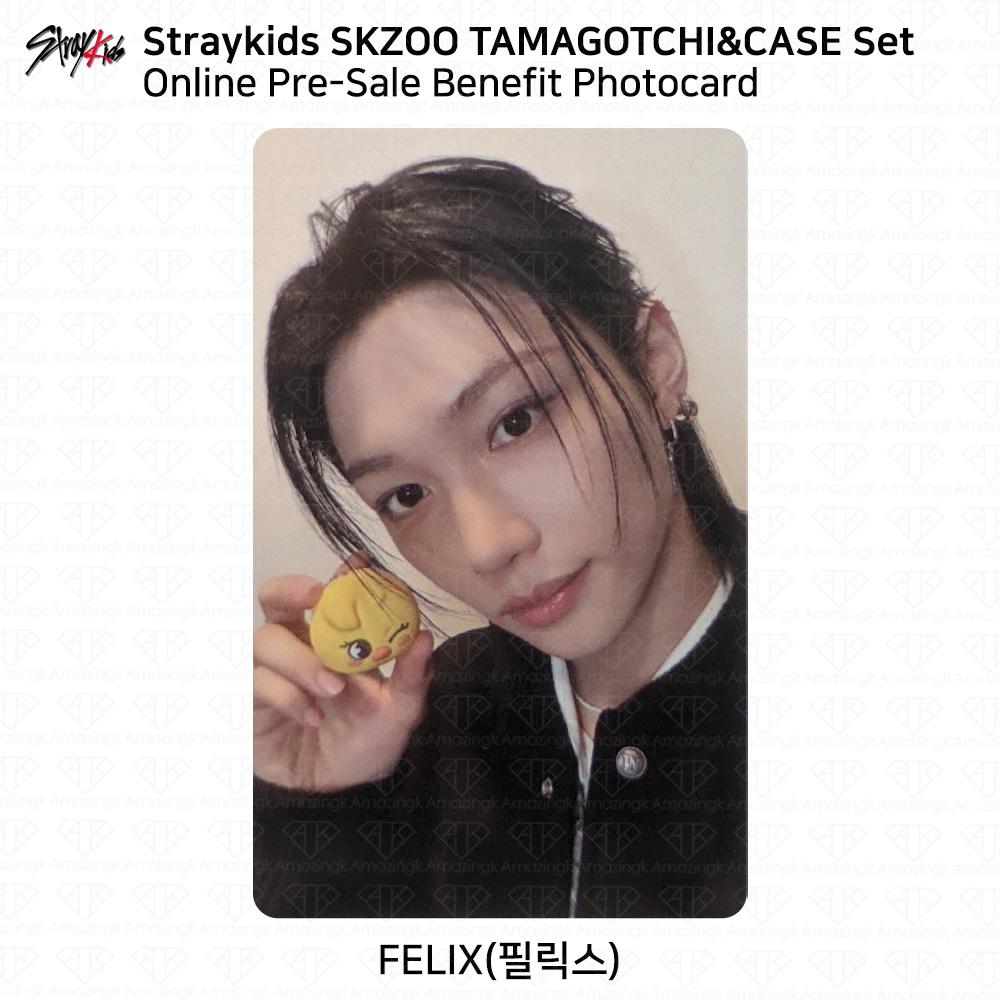 

STRAYKIDS SKZOO Тамагочи и Набор Чехлов Фан-Магазин Онлайн POB Фотокарточка KPOP K-POP Felix