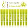 Snell 40-Color Double-Ended Oil-Based Marker Set for Children's Art and Professional Painting